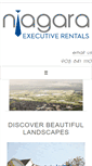 Mobile Screenshot of niagaraexecutiverentals.com